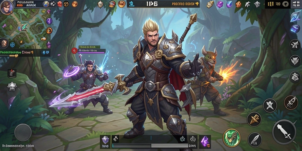 Gameplay seru IDROK dengan karakter beragam dan pertarungan mendebarkan.