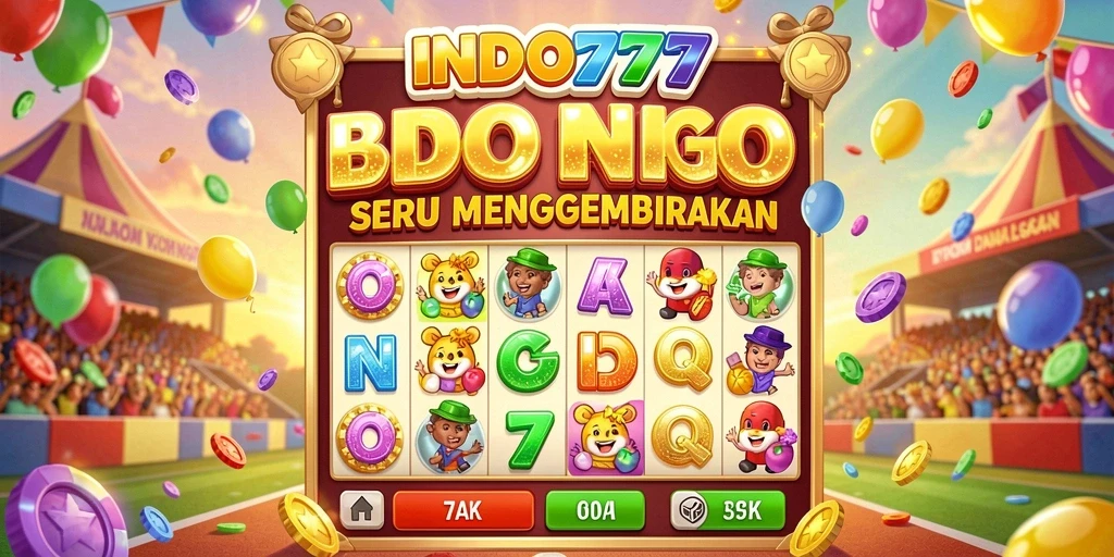 Tampilan gameplay seru di INDO777 dengan interaksi Bingo yang menarik.