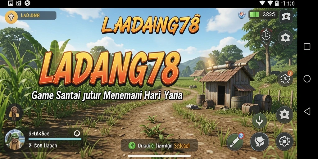 Screenshot LADANG78 yang menunjukkan suasana gameplay yang menyenangkan.