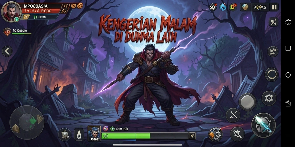 Screenshot MPO88ASIA menunjukkan momen menakutkan dalam game.
