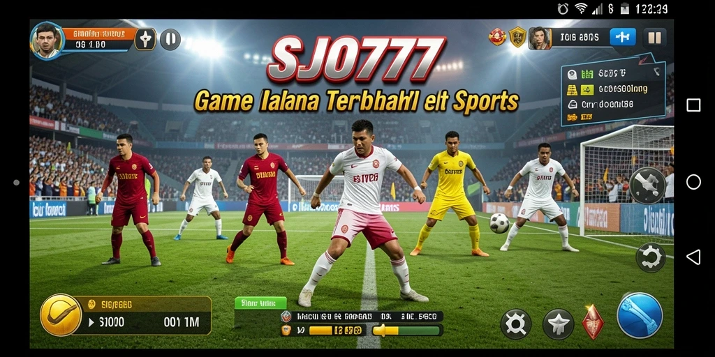 Tampilan screenshot SJO777 yang menunjukkan keseruan permainan olahraga.