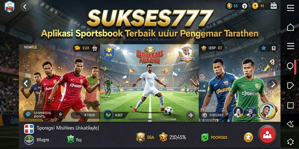 Screenshot gameplay <strong>SUKSES777</strong> menunjukkan pengalaman taruhan yang seru.